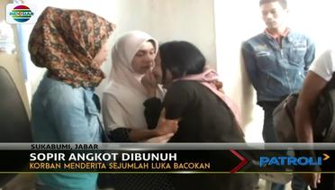 Sopir Angkot di Sukabumi Jadi Korban Pengeroyokan dan Pembacokan - Patroli Siang