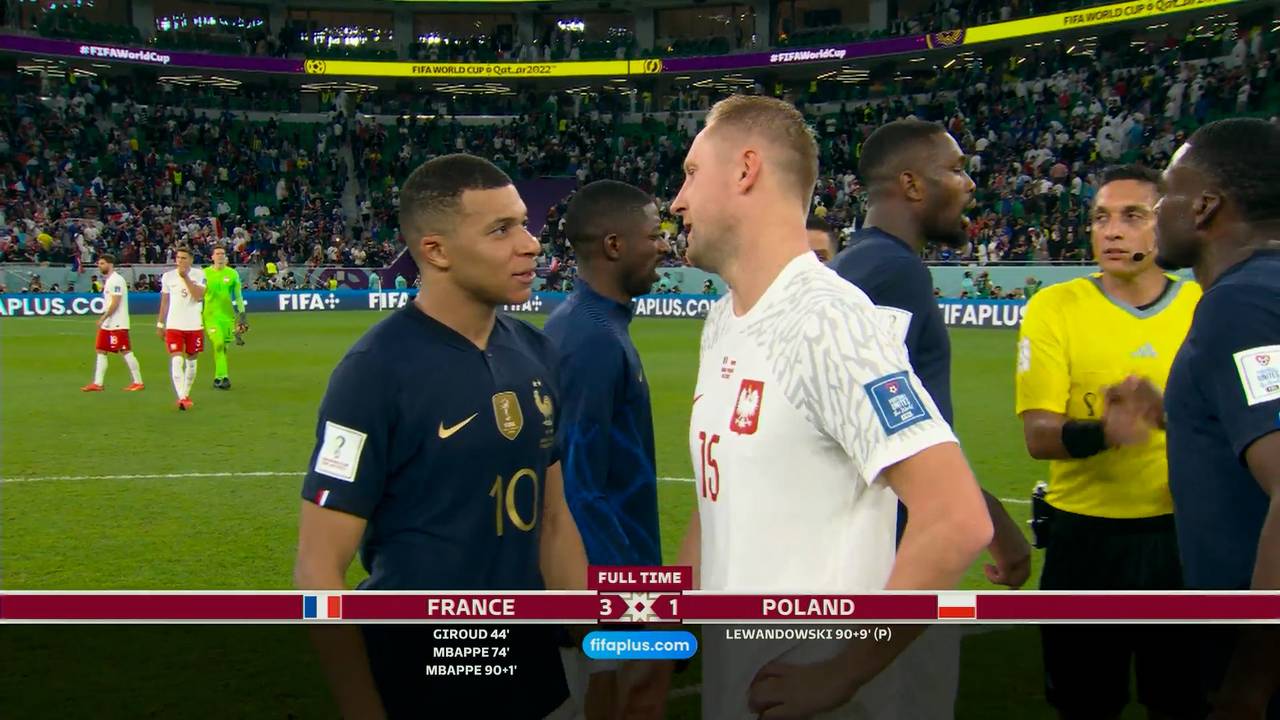 Hasil Akhir Pertandingan France VS Poland FIFA World Cup Qatar 2022