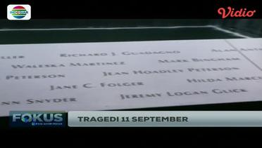 Peringatan Tragedi 11 September di Gedung WTC Amerika Serikat - Fokus Pagi