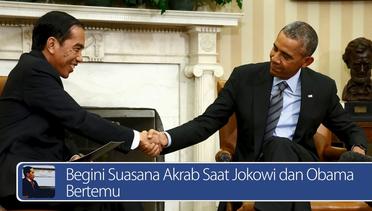 #DailyTopNews: Suasana Akrab Saat Jokowi dan Obama Bertemu