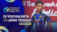 Highlights | Semifinal - Putra: DIY vs Jateng | Kejurnas Junior 2022