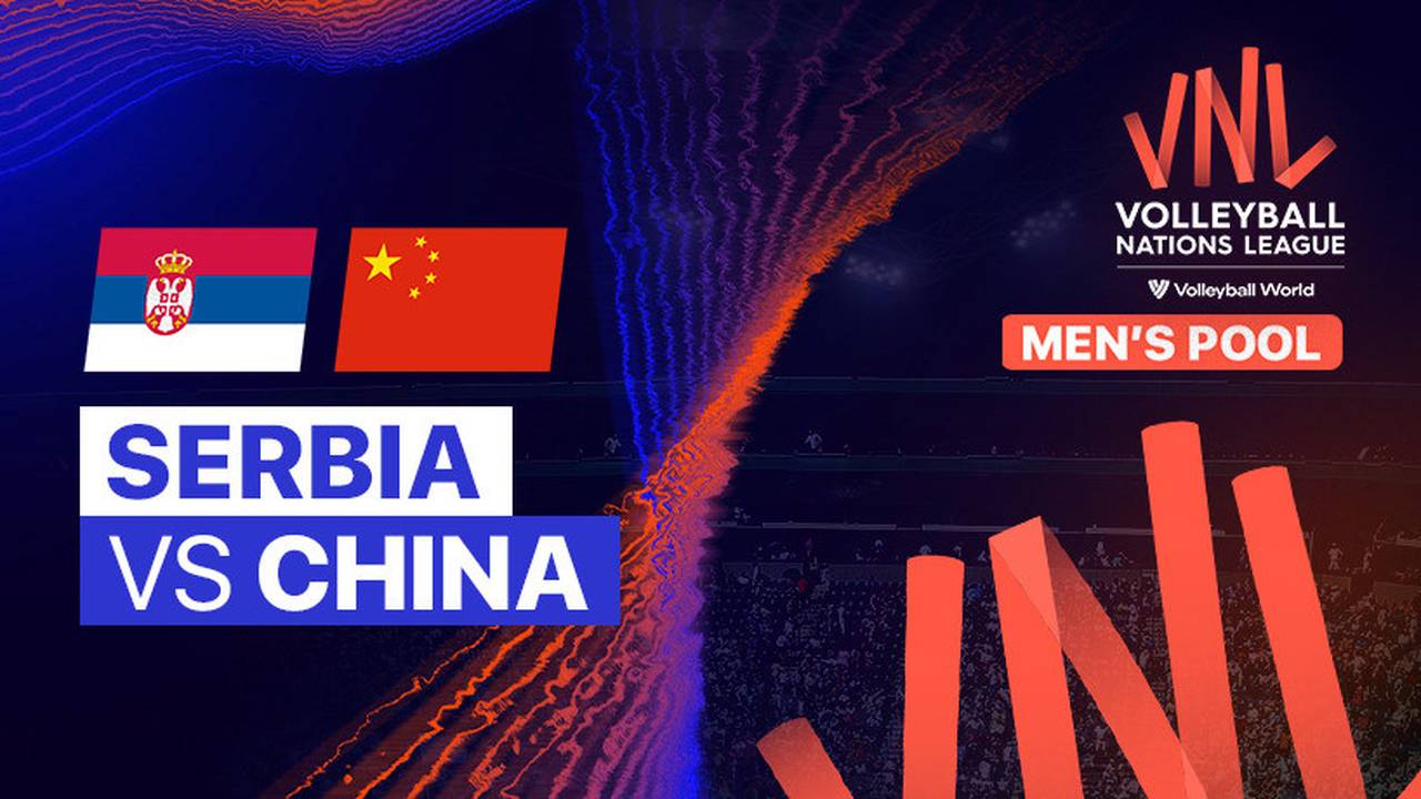 Full Match Serbia vs China Men's Volleyball Nations League 2023