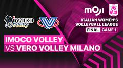 Full Match | Final 1: Prosecco Doc Imoco Conegliano vs Vero Volley Milano | Italian Women’s Volleyball League Serie A1 2022/23