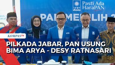 Jelang Pilkada, PAN Uuslkan Bima Arya dan Desy Ratnasari Dampingi Ridwan Kamil di Jabar