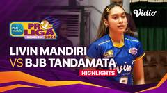 Putri: Jakarta Livin Mandiri vs Bandung BJB Tandamata - Highlights | PLN Mobile Proliga 2024