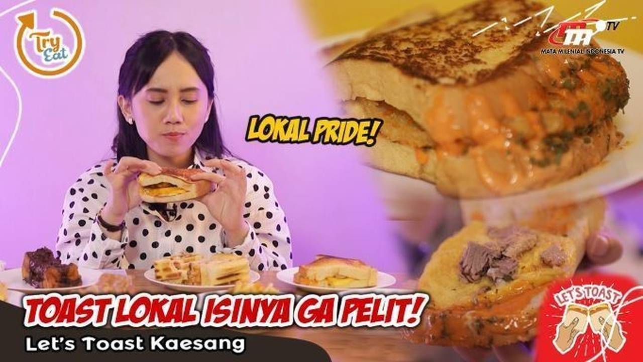 Review Lets Toastnya Kaesang Rotinya Melokal Isiannya Buanyak! | Try Eat