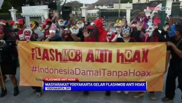 Masyarakat Yogyakarta Gelar Flashmob Anti Hoax   