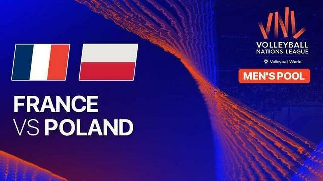 Men: France vs Poland - Full Match | Volleyball Nations League 2025