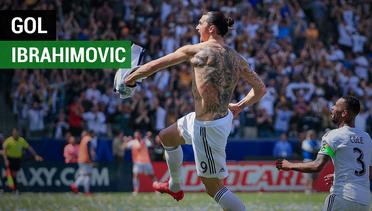 Jalani Debut di MLS, Ibrahimovic Cetak Gol Spektakuler