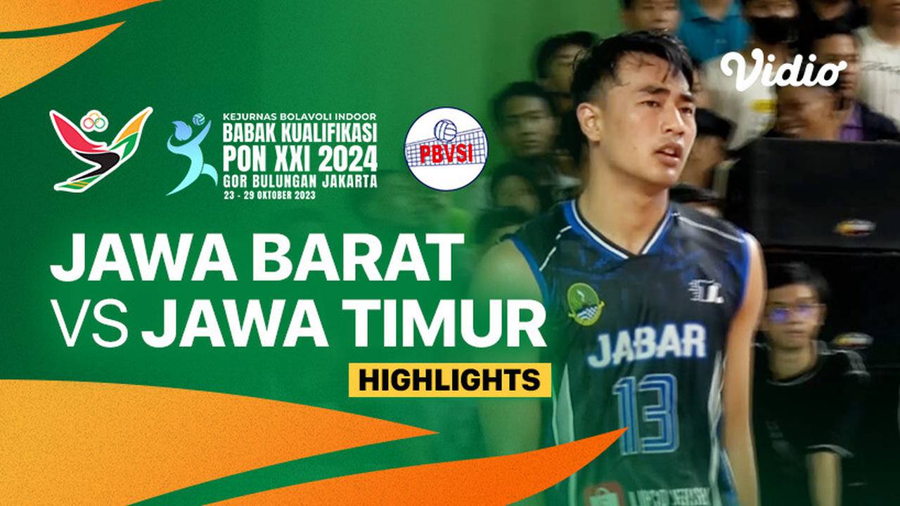 Nonton Final Voli Putra Jabar vs Jatim, Kapan dan Dimana?
