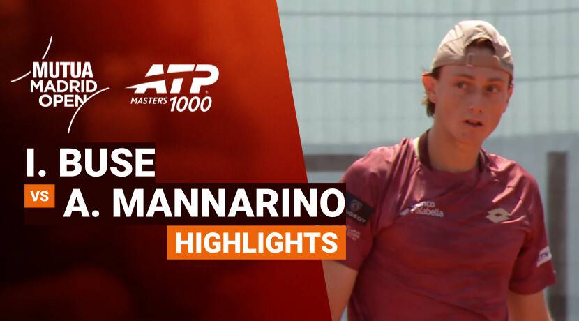 Ignacio Buse vs Adrian Mannarino - Round 1 (Court 4) | ATP 1000: Mutua Madrid Open 2026