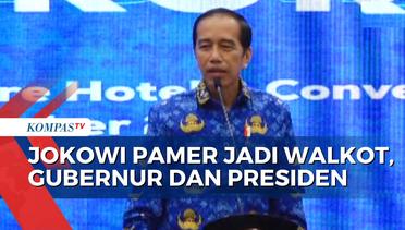 Ini Alasan Jokowi Pamer Karir Politik Pernah Jadi Wali Kota, Gubernur dan Presiden