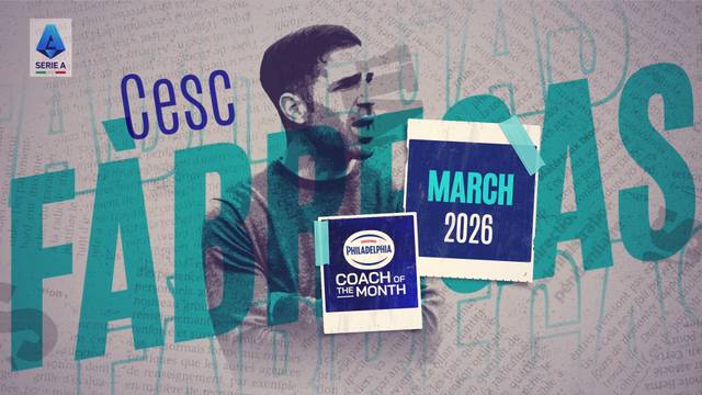 Coach Of The Month - March - Cesc Fabregas | Serie A 2025/26