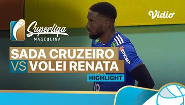 Highlights | Sada Cruzeiro vs Volei Renata | Brazilian Men's Volleyball League 2022/2023