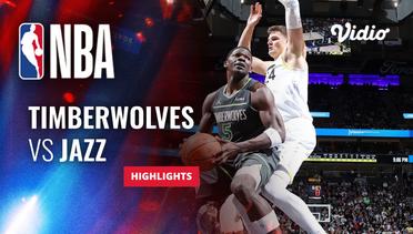 Minnesota Timberwolves vs Utah Jazz - Highlights | NBA Regular Season 2023/24
