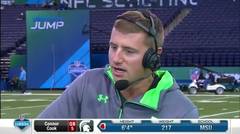 Connor Cook (Michigan St., QB) Compares His Game To Tom Brady | 2016 NFL Combine Interviews