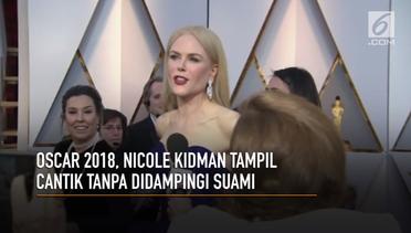 Oscar 2018, Nicole Kidman Tampil Tanpa Suami