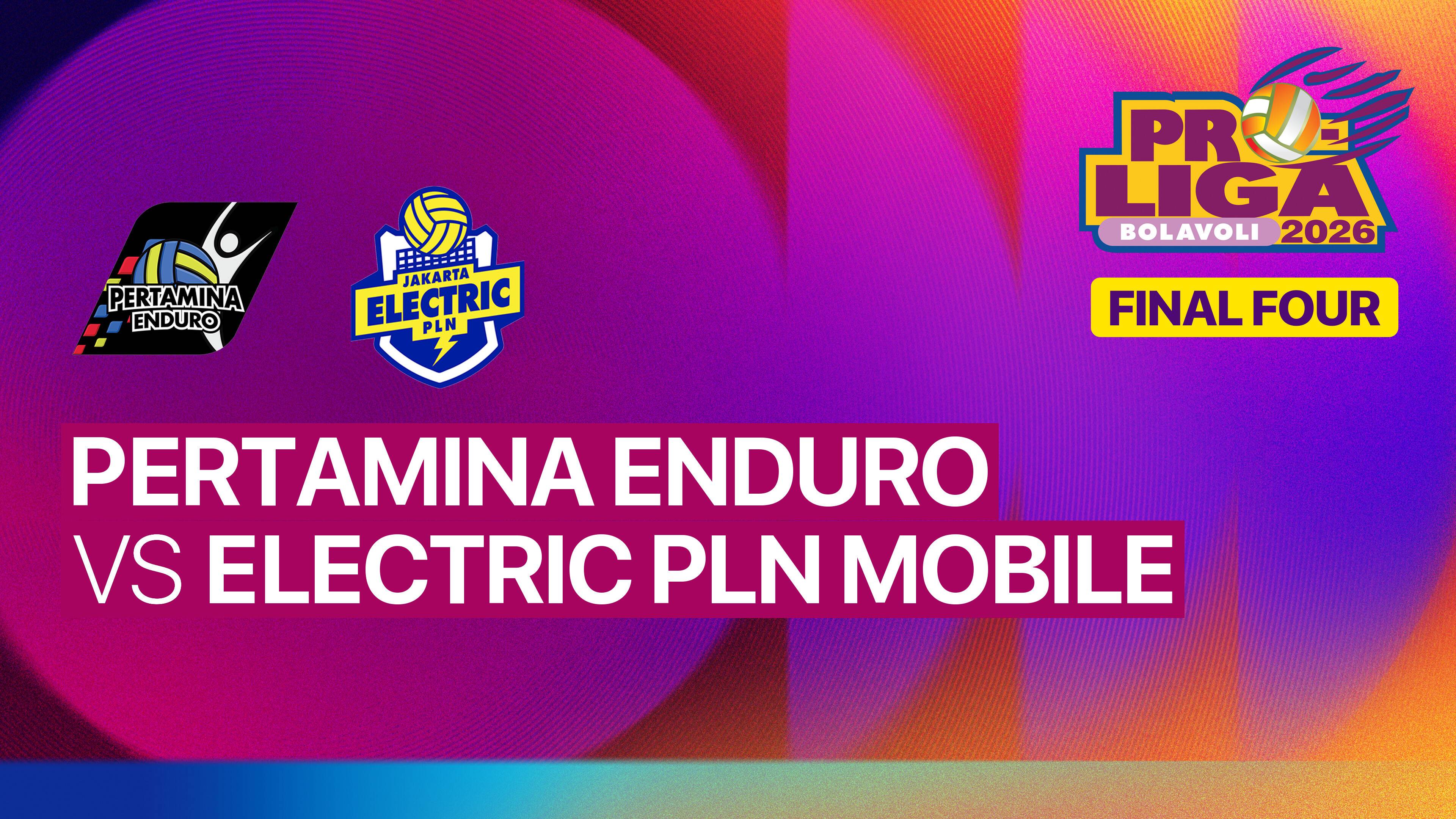 Jakarta Pertamina Enduro vs Jakarta Electric PLN