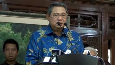 Presiden SBY Melakukan Pertemuan Tertutup Dengan Koalisi Merah-Putih