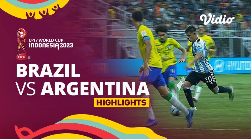 Goals and Highlights: Brasil 0-3 Argentina in U17 World Cup