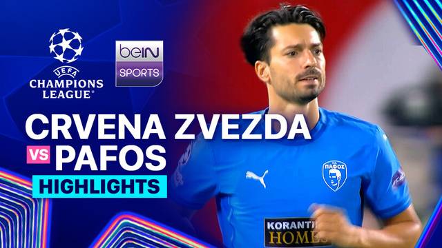 Crvena Zvezda vs Pafos - Highlight | UEFA Champions League 2025/26