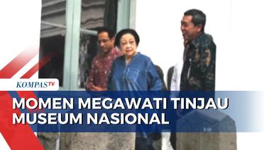 Ditemani Kepala BRIN dan Nadiem Makarim, Megawati Tinjau Lokasi Kebakaran di Museum Nasional!