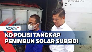 Polisi Tangkap Penimbun Solar Subsidi