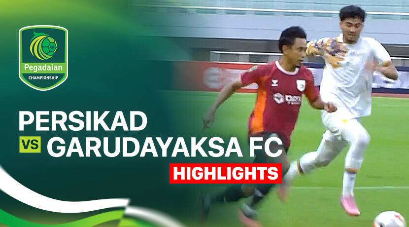 Persikad vs Garudayaksa FC