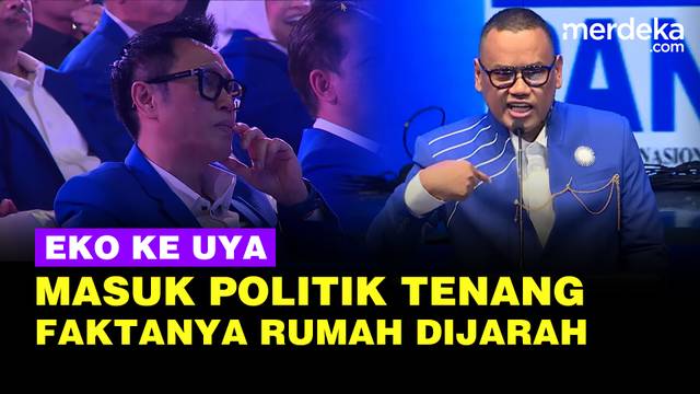 Uya Kuya Dilobi Eko Patrio Masuk Politik Hidup Tentram: Di mana Tenangnya, Rumah Dijarah