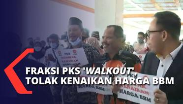 Detik-detik Fraksi PKS 'Walkout' dari Rapat Paripurna DPR, Tolak Kenaikan Harga BBM