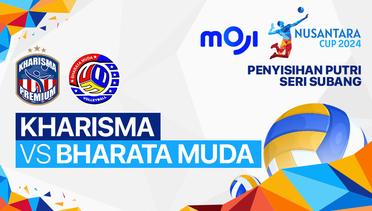 Putri: Kharisma Premium vs Bharata Muda - Full Match | Nusantara Cup 2024