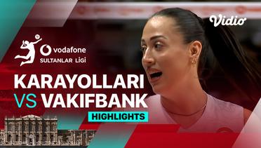 Karayollari vs Vakifbank - Highlights | Women's Turkish Volleyball League 2023/24