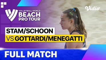 Full Match | Stam/Schoon (NED) vs Gottardi/Menegatti (ITA) | Beach Pro Tour - Tepic Elite16, Mexico 2023