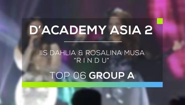 Iis Dahlia dan Rosalina Musa - Rindu (D'Academy Asia 2)
