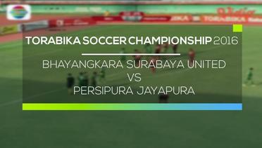 Bhayangkara Surabaya United vs Persipura Jayapura - Torabika Soccer Championship 2016