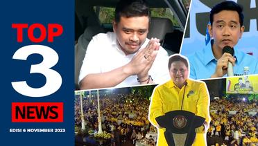 [TOP 3 NEWS] Bobby ke DPP DPIP, TKN Prabowo-Gibran Diumumkan, HUT ke 59 Golkar