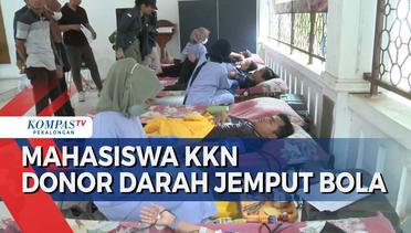 Stok Darah Kritis, Mahasiswa KKN dan PMI Kabupaten Pekalongan Jemput Bola Donor Darah