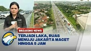 BREAKING NEWS - Laka di Tol Jakarta-Cikampek km 58