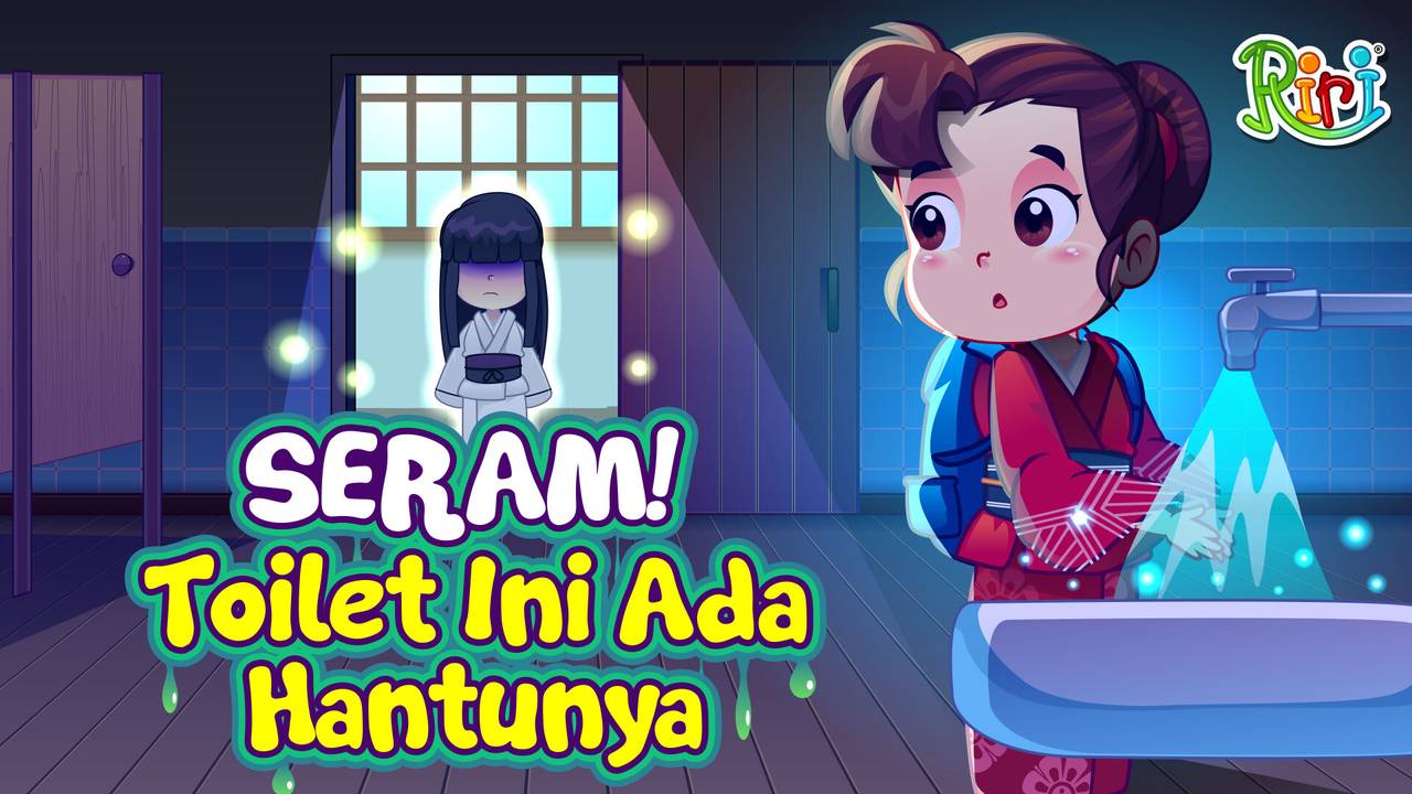 Educa Studio - Kumpulan Dongeng Anak - Seram! Toilet Ini Ada Hantunya ...