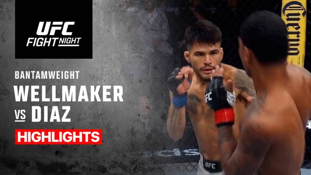 Malcolm Wellmaker vs Juan Diaz - Highlight | UFC 2026