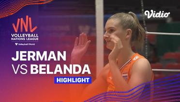 Match Highlights | Jerman vs Belanda | Women’s Volleyball Nations League 2023