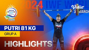 Putri 81 kg - Grup A - Highlights | IWF World Cup 2024