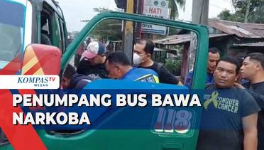 Seorang Penumpang Bus Ditangkap karena Kedapatan Bawa Sabu
