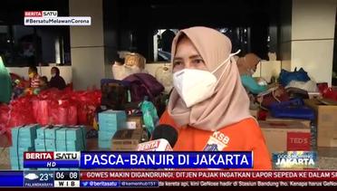 Cara Penerapan Protokol Kesehatan Kepada Pengungsi Korban Banjir Cipinang Melayu