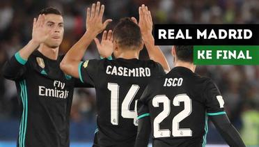 Real Madrid Melaju ke Final setelah Menang 2-1 atas Al Jazira
