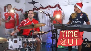 Time Out: Arsenal Bentuk Grup Band Untuk Sambut Natal
