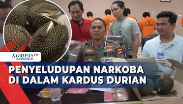 Polisi Tangkap Pelaku Penyelundupan Narkoba di Dalam Kardus Durian