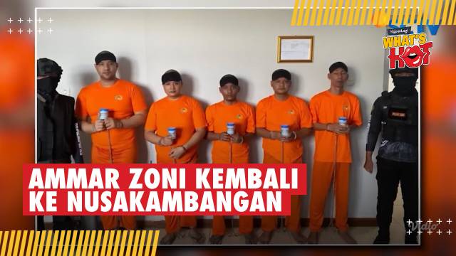 Selesai Sudah, Ammar Zoni Resmi Dikembalikan ke Lapas Nusakambangan