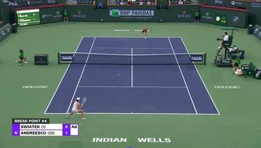 Iga Swiatek vs Bianca Andreescu - Highlights | WTA BNP Paribas Open 2023