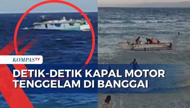 Kapal Motor Tenggelam di Perairan Bubung, 23 Orang Selamat Termasuk Seorang Ibu Hamil